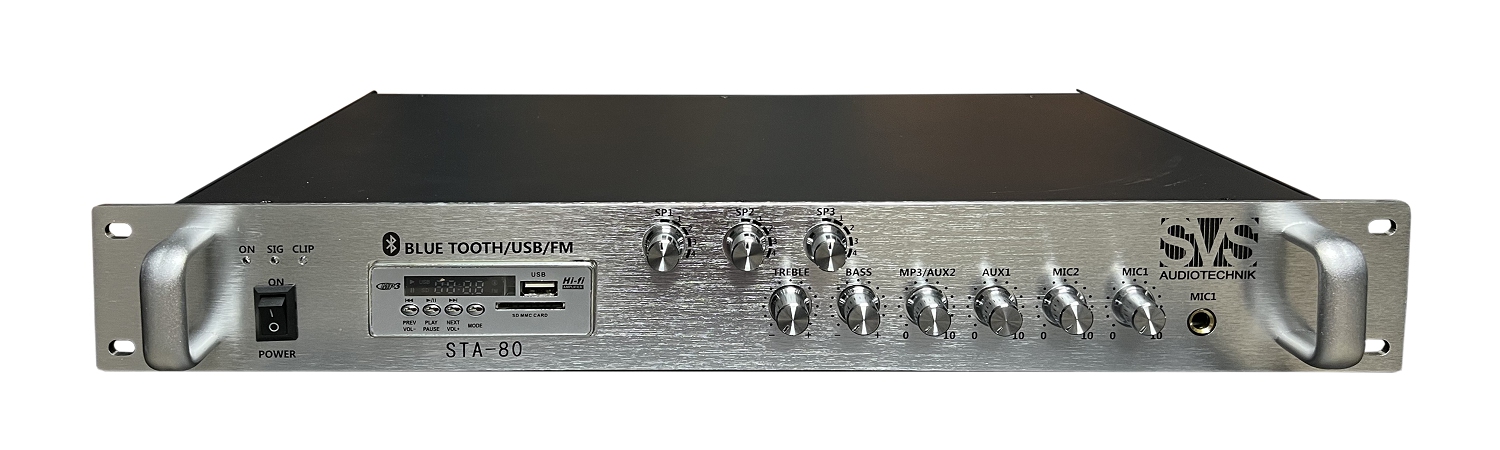 SVS Audiotechnik STA-80 Микшер-усилитель для систем Public Address в Ишиме