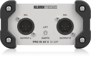 Klark Teknik DI 22P пассивный стерео директ-бокс в Ишиме