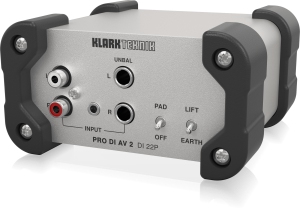 Klark Teknik DI 22P пассивный стерео директ-бокс в Ишиме