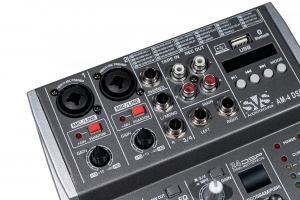 SVS Audiotechnik mixers AM-4 DSP Аналоговый микшерный пульт, 4-канала в Ишиме